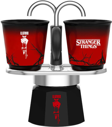 Bialetti Stovetop Espresso Pot for 2 Cups Silver