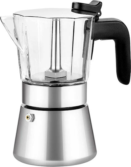 Bra Електрическа Мокро кафе 6 Cups Inox Кафяв