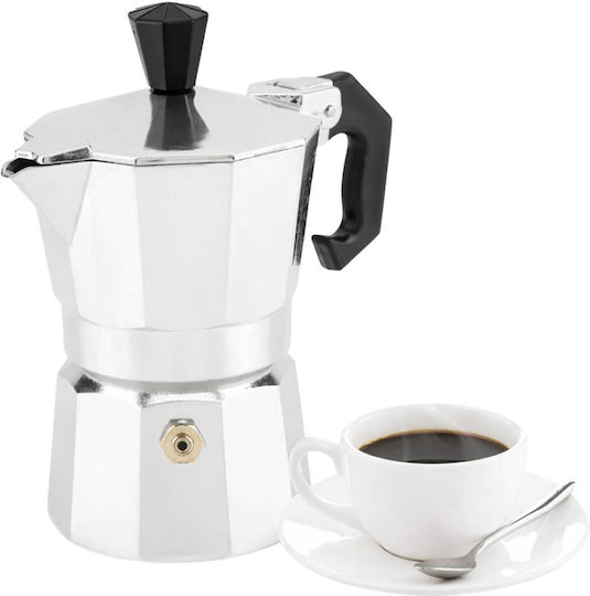 Coffee maker Electric Stovetop Espresso Pot for Silver