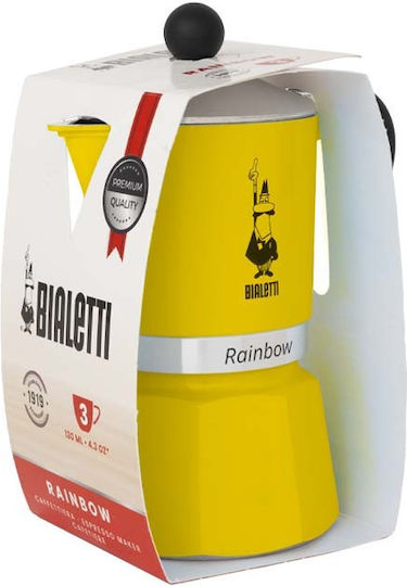 Bialetti Espressokocher Für Den Herd Gelbe