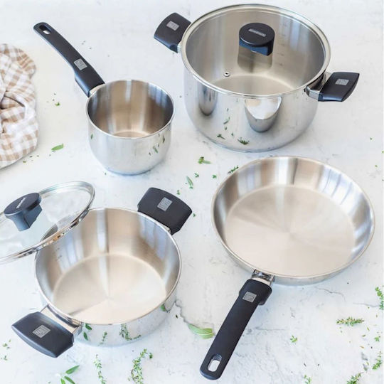 Monix Deep Stainless Steel Stockpot Steamer 5L / 22cm