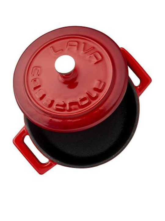 Ready Deep Pot made of Cast Iron 0.3lt / 10cm