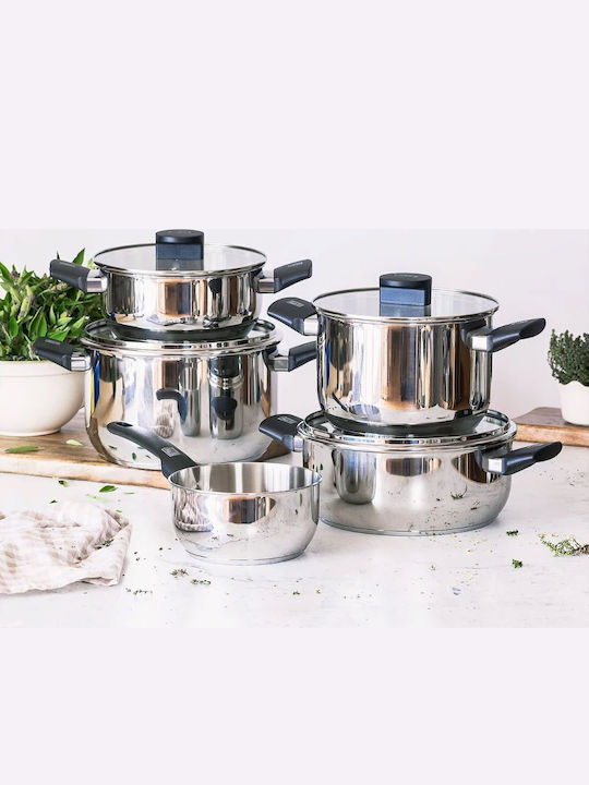 Monix Βαθιά Ανοξείδωτη Κατσαρόλα 18cm