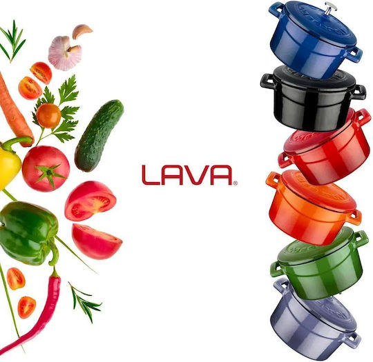 Ready Lava Βαθιά Κατσαρόλα από Μαντέμι 0.3lt / 10cm