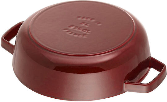 Staub Chistera Oală Joasă Din Fontă 7lt 28cm