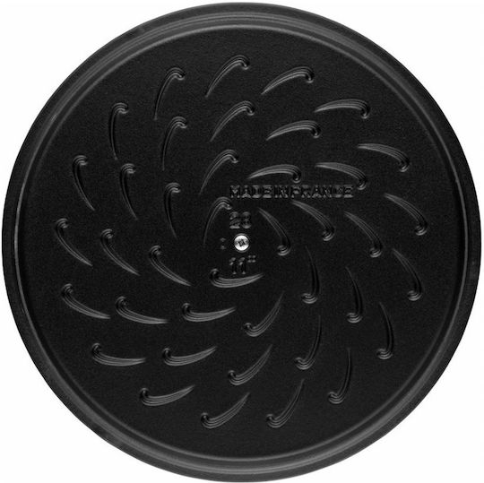 Staub Chistera Oală Joasă Din Fontă 7lt 28cm