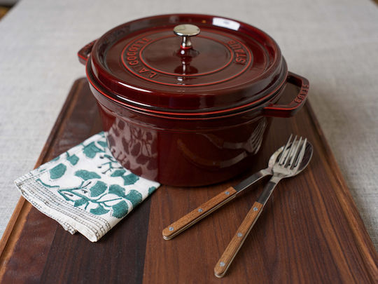 Staub La Cocotte Βαθιά Κατσαρόλα από Μαντέμι 6.7lt / 28cm