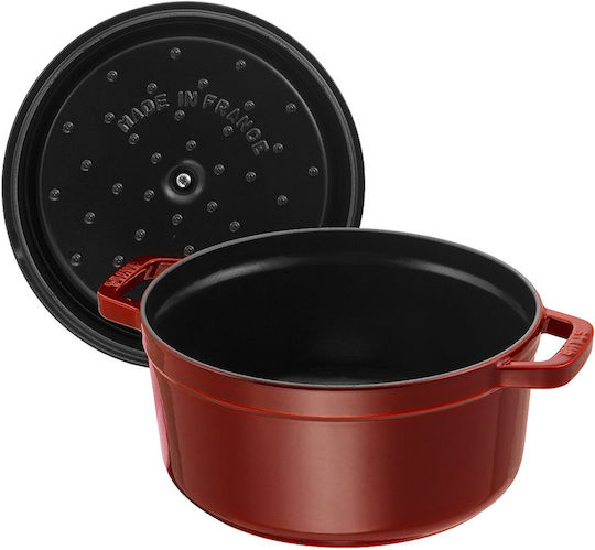 Staub La Cocotte Βαθιά Κατσαρόλα από Μαντέμι 6.7lt / 28cm