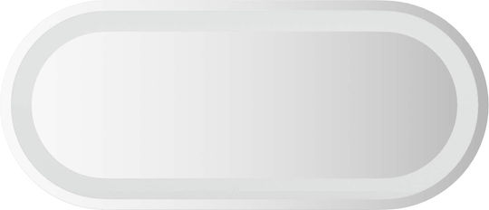 vidaXL Badezimmerspiegel Led 70x30cm Transparent