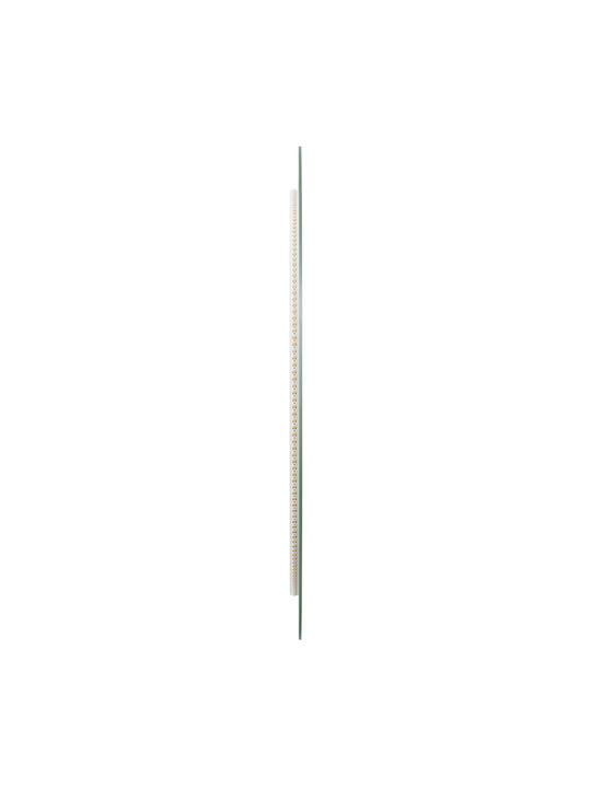 vidaXL Badezimmerspiegel Led Berührung 70x70cm Transparent