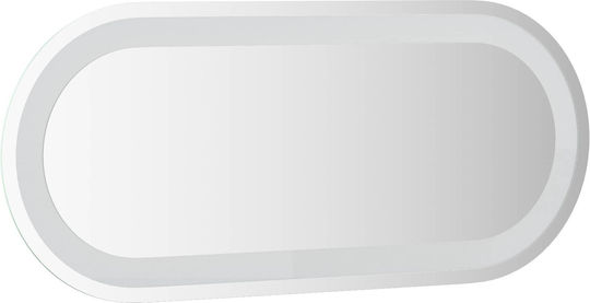 vidaXL Badezimmerspiegel Led 70x30cm Transparent