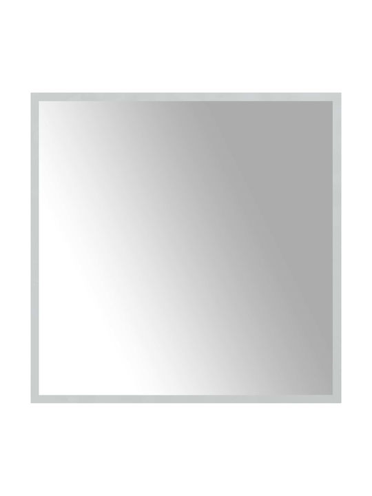 vidaXL Badezimmerspiegel Led 60x60cm Transparent