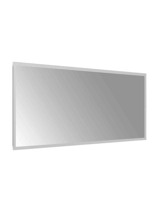vidaXL Bathroom Mirror Led 90x40cm Transparent