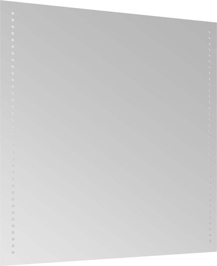 vidaXL Bathroom Mirror Led 60x60cm Transparent