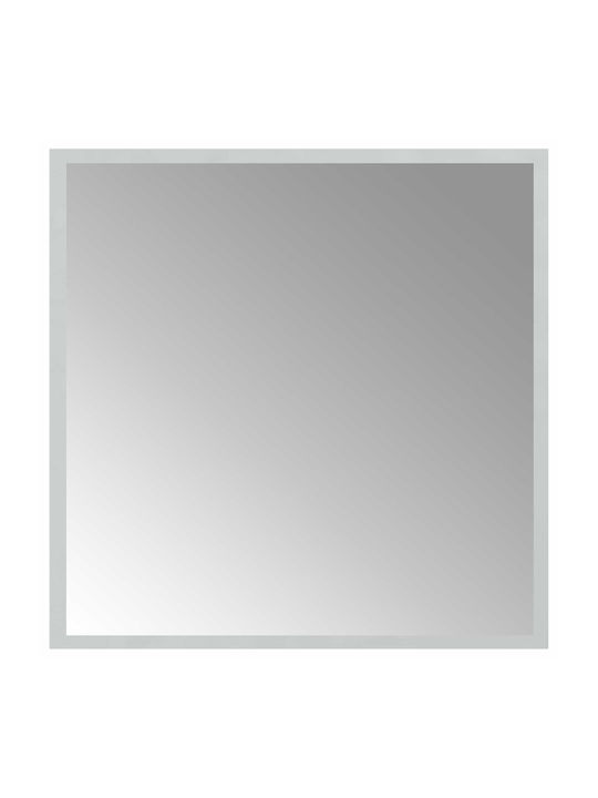 vidaXL Badezimmerspiegel Led 50x50cm Transparent