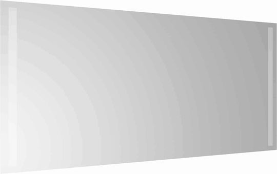vidaXL Bathroom Mirror Led 90x40cm Transparent