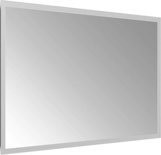 vidaXL Καθρέπτης Μπάνιου Led 60x40cm Διάφανος