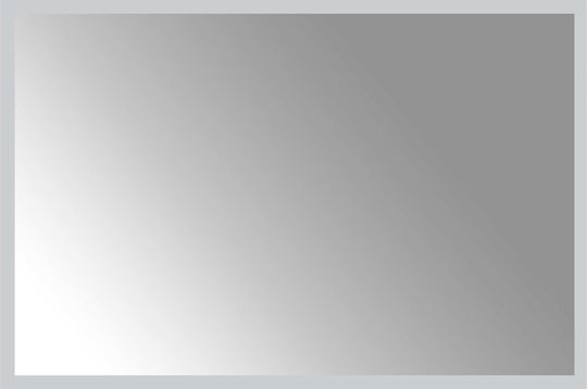 vidaXL Καθρέπτης Μπάνιου Led 60x40cm Διάφανος
