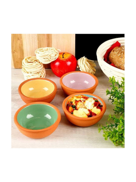 Excellent Houseware Serving Bowl Round Ceramic with Diameter 10.4cm 4pcs