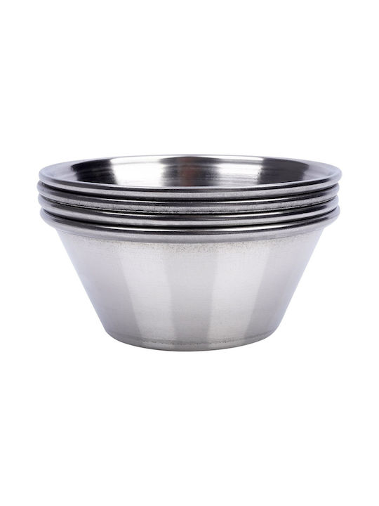 Boluri de Sos din Metal 6cm 40ml Set 4