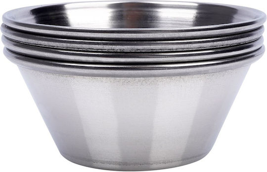 Metal Serving Bowls 6cm 40ml Set of 4