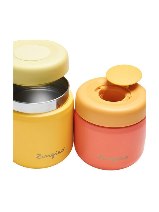 Zingies Gaia Кутия за обяд Термос Inox Жълт 470мл 1бр