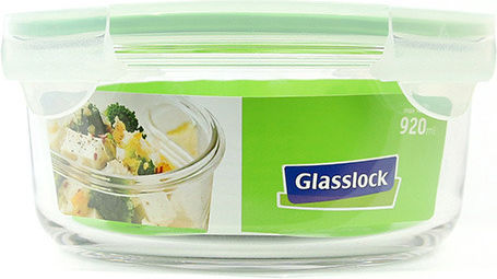 Pal Microwave Glass Lunch Box Pink 950ml