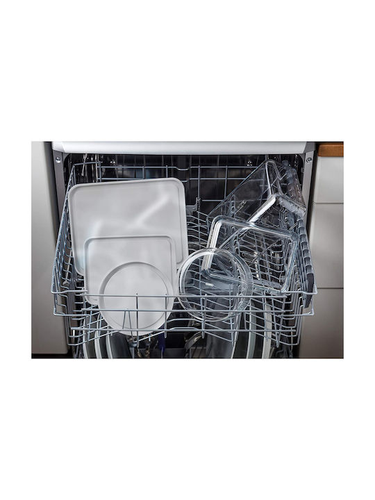Pyrex Microwave Glass Lunch Box White 1500ml