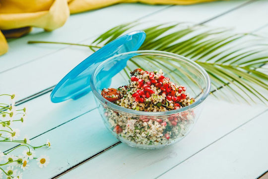 Pyrex P&S Lunchbox Glas Grün Geeignet für die Mikrowelle 500ml 1Stück