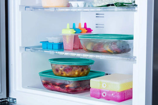 Pyrex Кутия за обяд Стъкло Зелен Подходяща за микровълнова фурна 2700мл 1бр