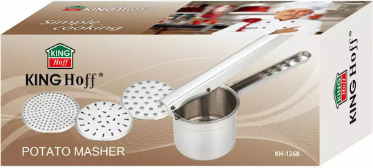 KING Hoff Inox Potato Press 26x12cm