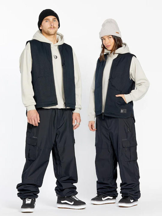 Stone Castine Sleeveless Jacket Waterproof Black