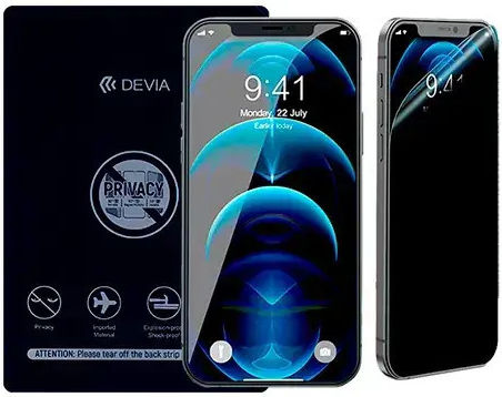Devia Set 20 Matte Anti-crash Privacy Screen Protectors Smartphones Cutting Machine
