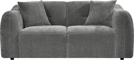 Junoa Dreisitzer Sofa Grau 228x89x74cm