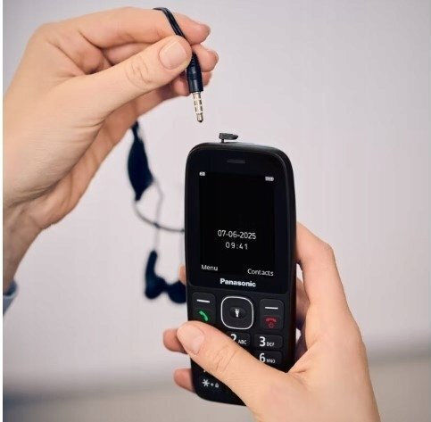 Panasonic KX-TF400 Dual SIM Мобилен Телефон с Бутони Син