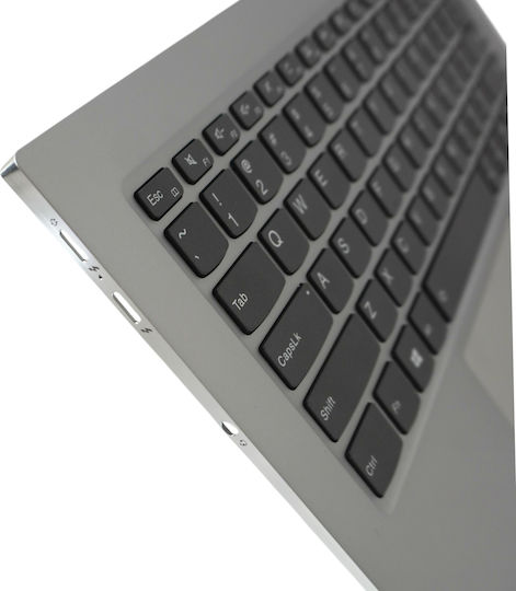 Laptop Keyboard Palmrest Lenovo Ideapad Yoga 920-13IKB 80Y7 80Y8 5CB0Q09594 5CB0Q09615 5CB0Q09654 5CB0Q09584 US Backlit Silver Code 41567USPALMBL