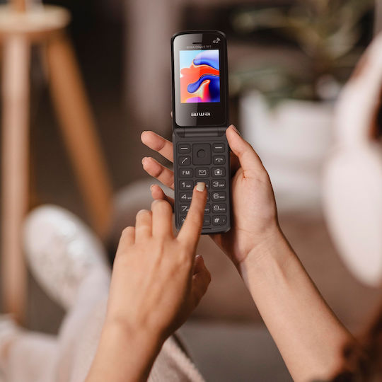 Aiwa FP-30 Dual SIM Κινητό με Μεγάλα Κουμπιά Μπλε