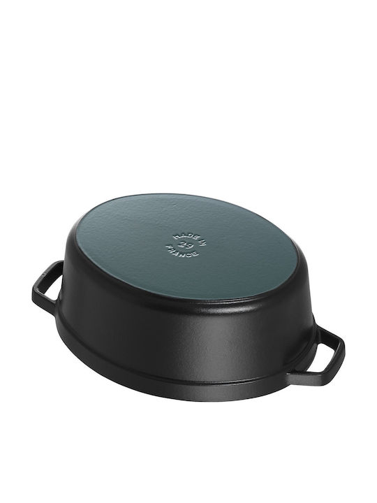 Staub Кокот Гастрономически Съд Овален Чугунен 37x25см 8л