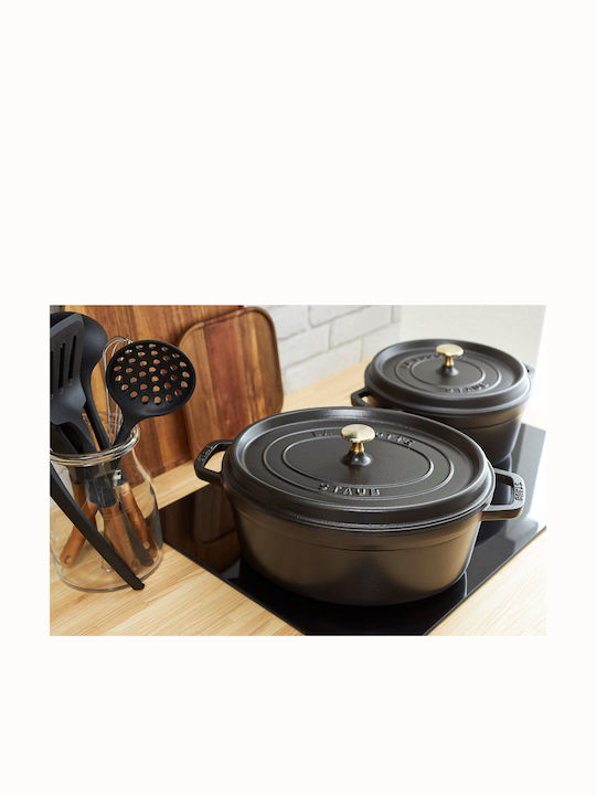 Staub Γάστρα Οβάλ Μαντεμένια 34x29cm 3.2lt