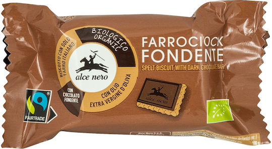 Alce Nero Organic Protein Biscuits With Topping 28gr