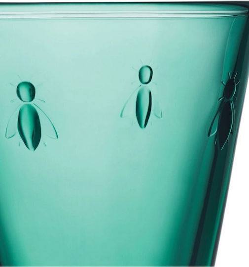 La Rochere Glas Wasser aus Glas in Grün Farbe La Rochere Glas Wasser aus Glas in Grün Farbe