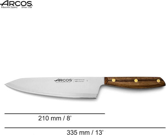 Arcos Nordika Cuțit Chef din Oțel Inoxidabil 21cm