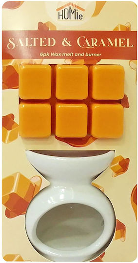 Home Fragrance Wax Melt Salted Caramel 6 Cubes Homie 423059