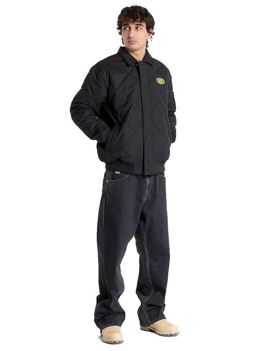 Jacke Bomber Schwarz