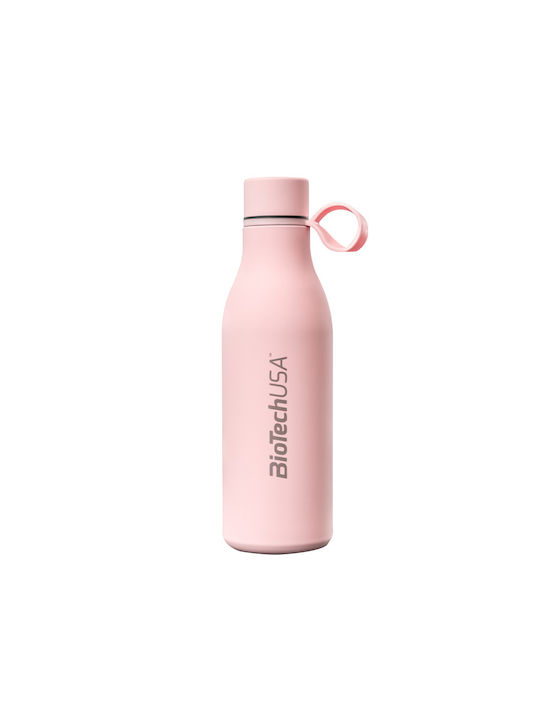 Biotech USA Bottle Athletic Stainless Steel Water Bottle 500ml Green