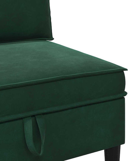 Armchair 70x70x82cm Dark Green