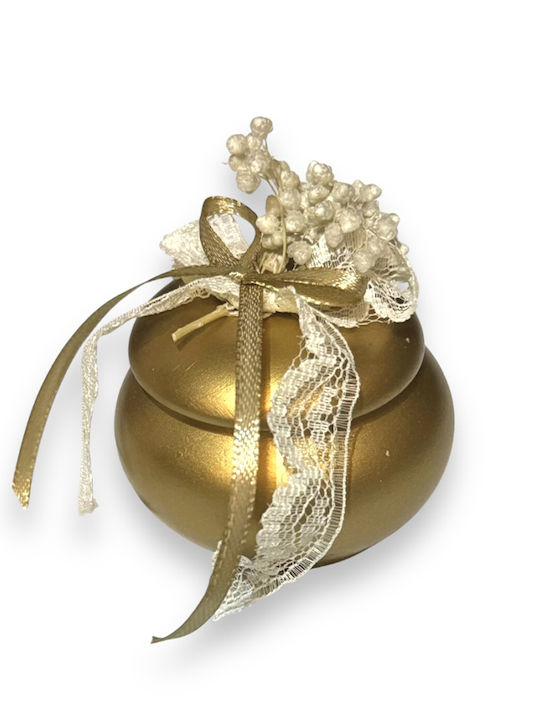 Goldene Hochzeitsgeschenke Bijou-Box 4,5x6,5cm E3 Riniotis Rin-e3