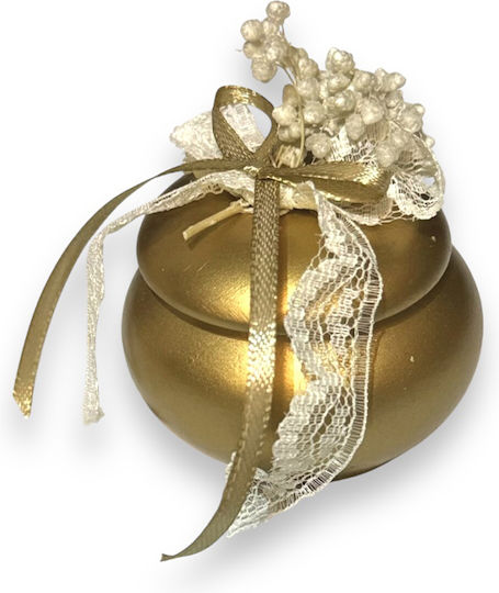 Goldene Hochzeitsgeschenke Bijou-Box 4,5x6,5cm E3 Riniotis Rin-e3