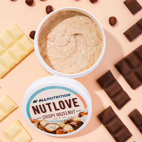 AllNutrition Întindere de Pâine Nutlove Crispy Hazelnut fără Zahăr Adăugat 500gr