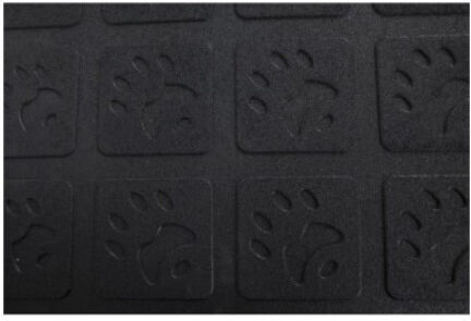 Beka Rubber Befit Zero Gym Equipment Flooring Black 100x50x2cm 1 Piece